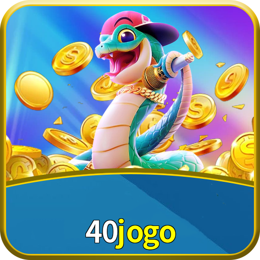 Imagem promocional da 40jogo mostrando a plataforma e suas vantagens